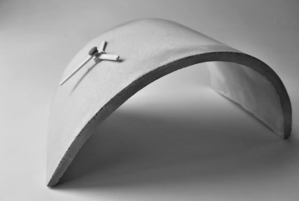 choturtho abstract concrete clock